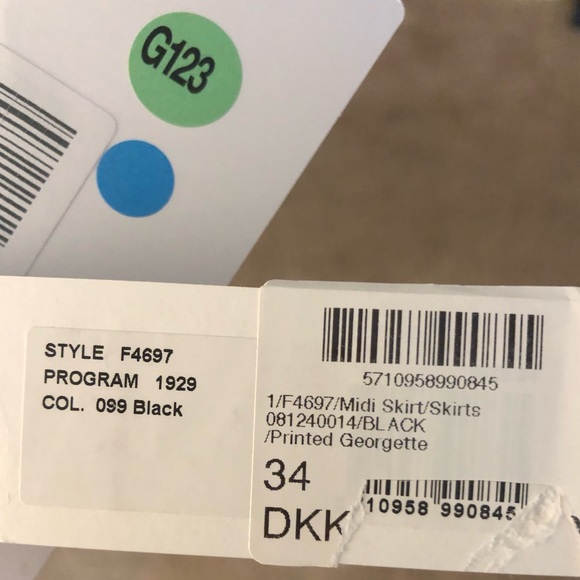 Ganni Polka Dot Print Midi Skirt - Picture 6 of 7